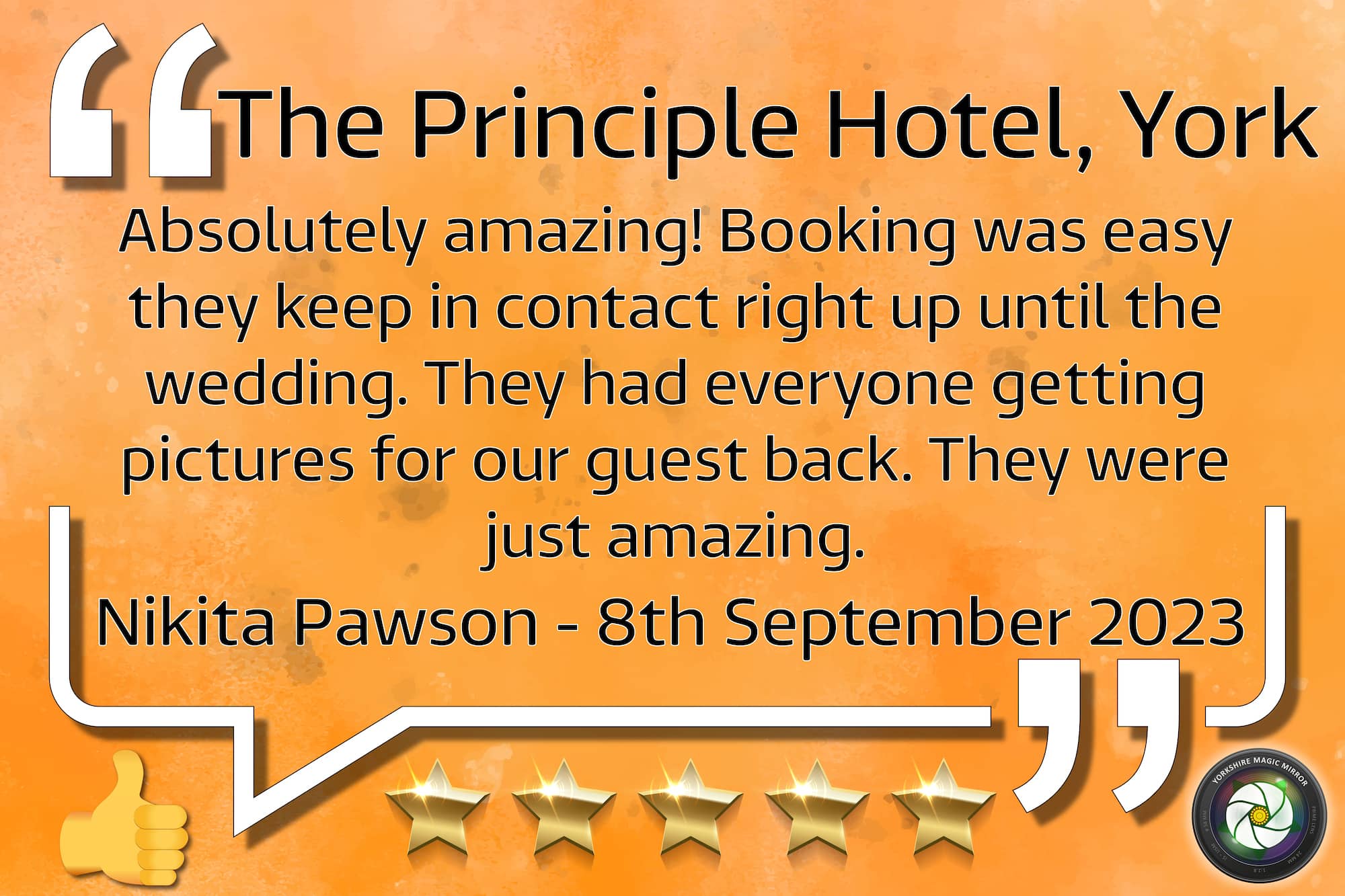 Nikita & Martins Wedding September 2023 The Principle Hotel York